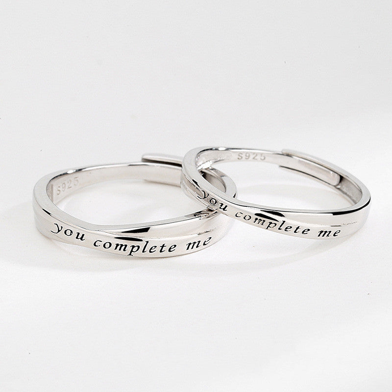 Sterling Silver Couple Rings