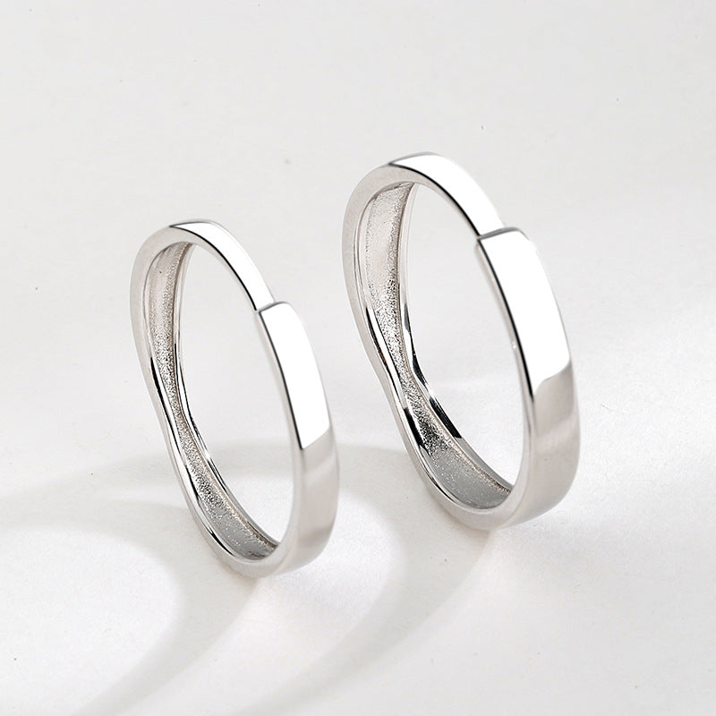 Sterling Silver Couple Rings