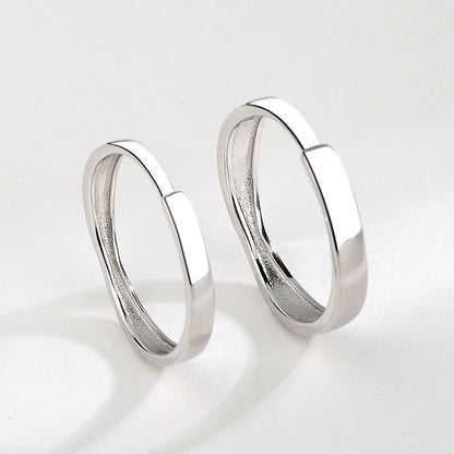 Sterling Silver Couple Rings
