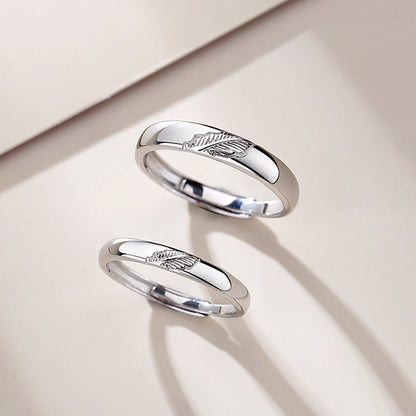 Autumn Leaves Couple Rings