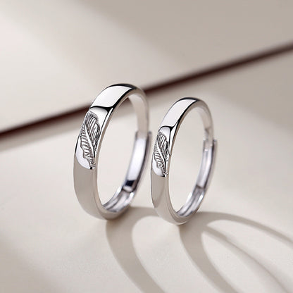 Autumn Leaves Couple Rings